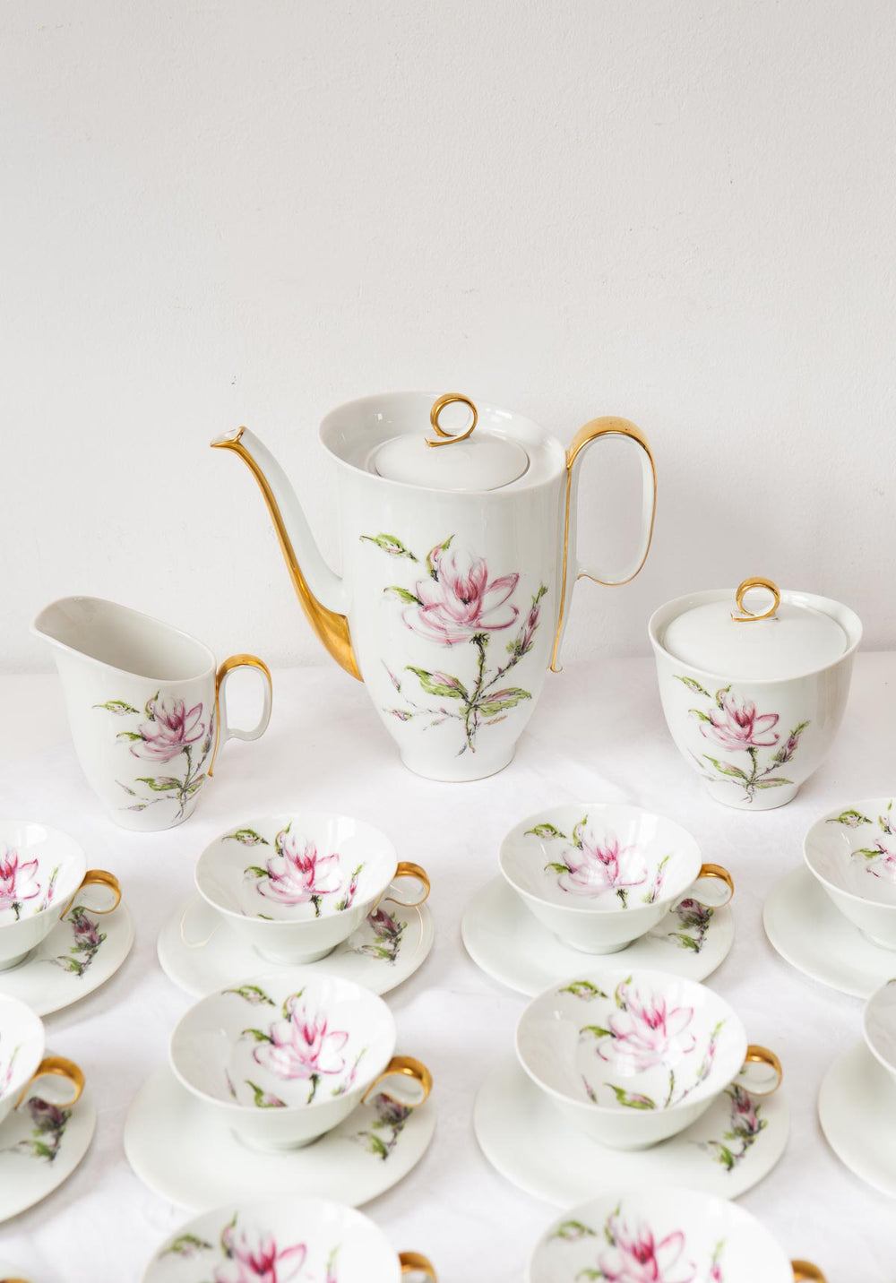 juego de te porcelana francesa limoges tea service