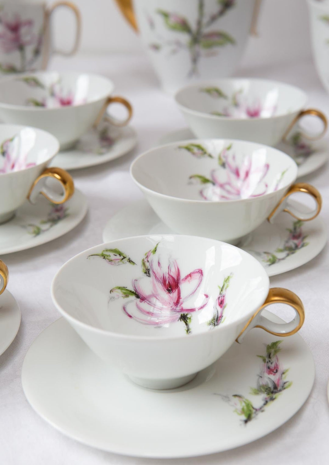 juego de te porcelana francesa limoges tea service