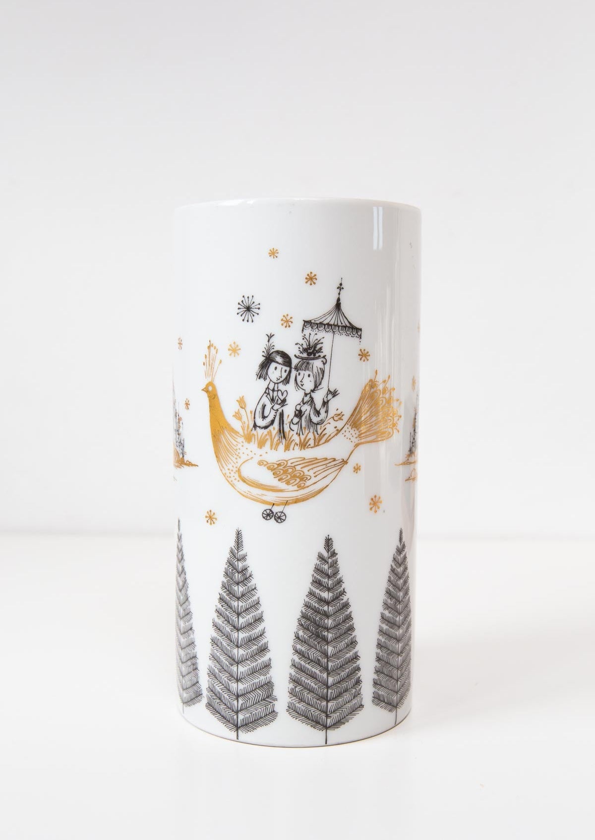 jarron rosenthal porcelana peynet vase