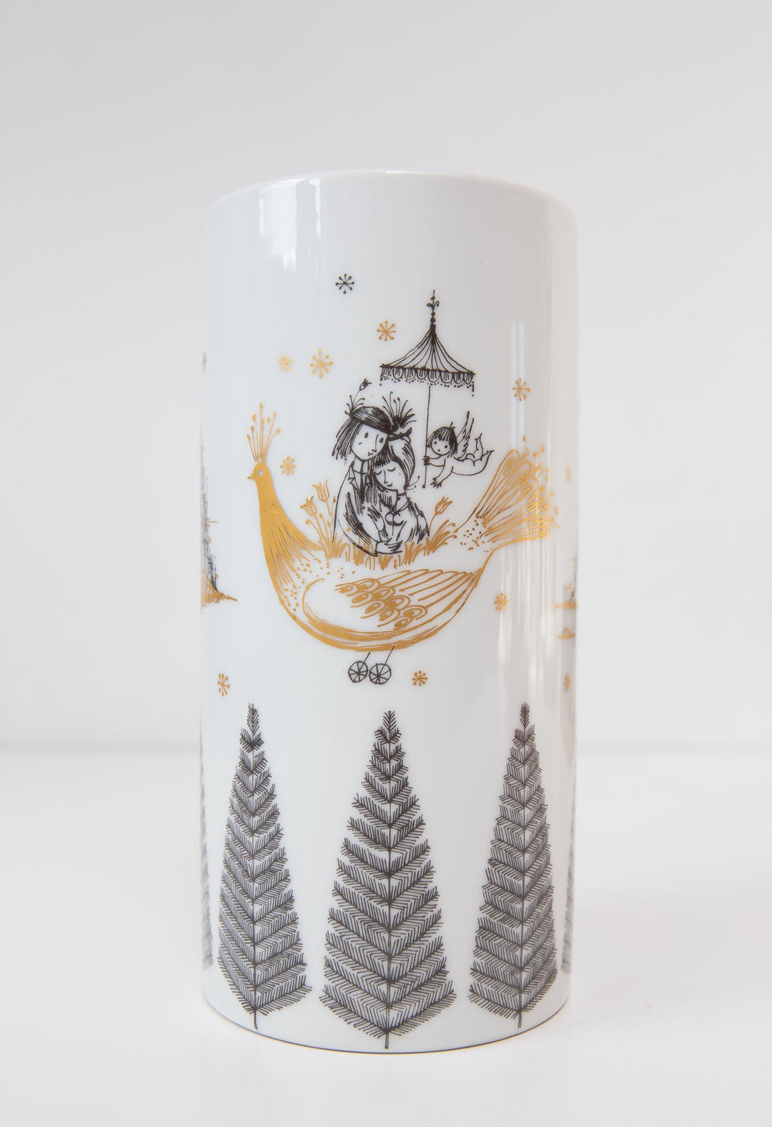 Jarrón porcelana enamorados Peynet x Rosenthal (18,5 cm)