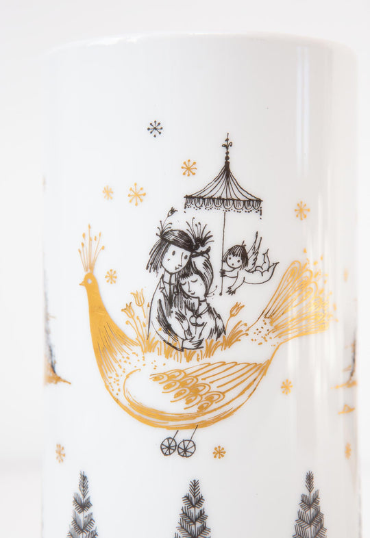 Jarrón porcelana enamorados Peynet x Rosenthal (18,5 cm)