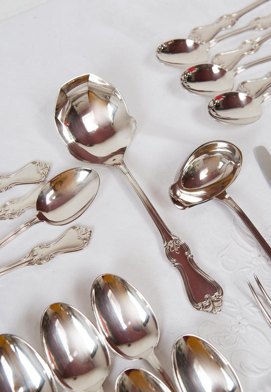 cubiertos postre suecos antiguos suecos gab swedish cutlery