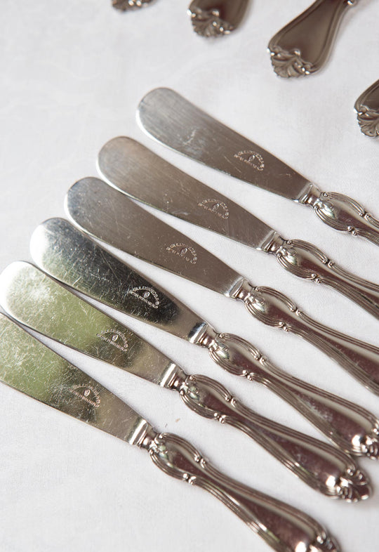 cubiertos postre suecos antiguos suecos gab swedish cutlery