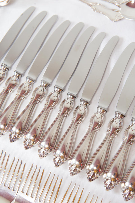 cubiertos postre suecos antiguos suecos gab swedish cutlery