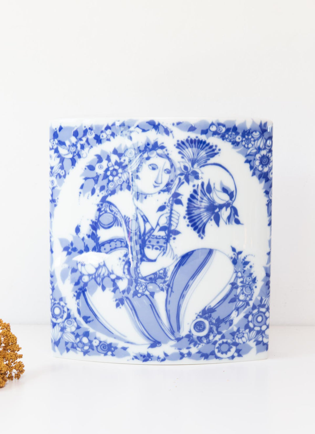 gran jarron rosenthal porcelana bjorn wiinblad vase