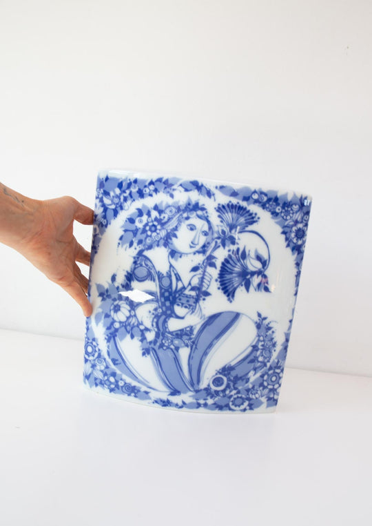 gran jarron rosenthal porcelana bjorn wiinblad vase