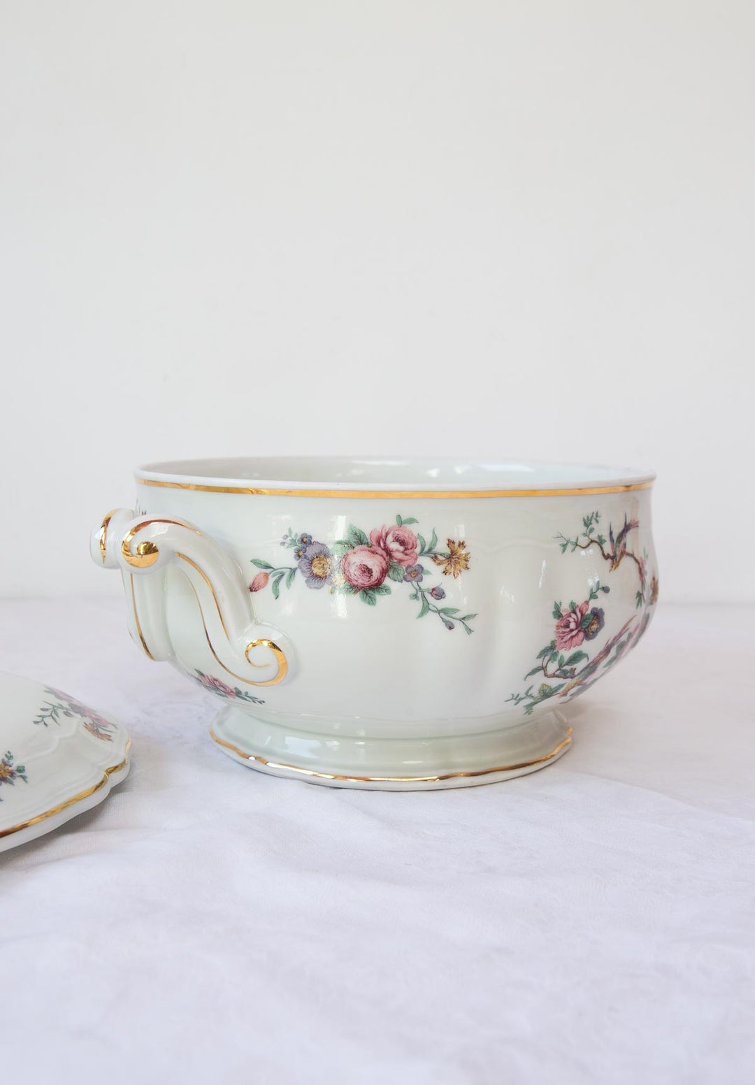 sopera ave paraiso bernardaud porcelana French tureen