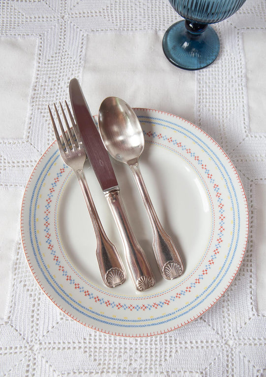 CUBERTERÍA francesa PARA 12 de estilo Louis XV "coquille" François Frionnet (49 PIEZAS)