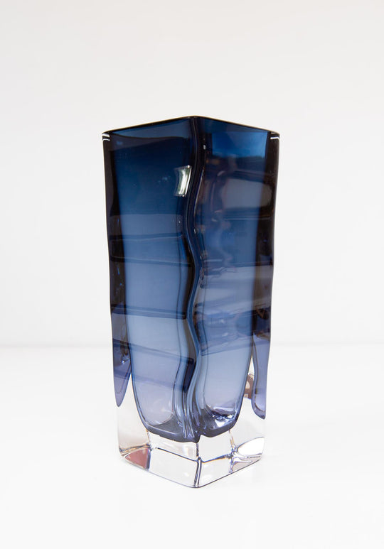 Juego de 4 jarrones cristal sueco Orrefors (23 cm)