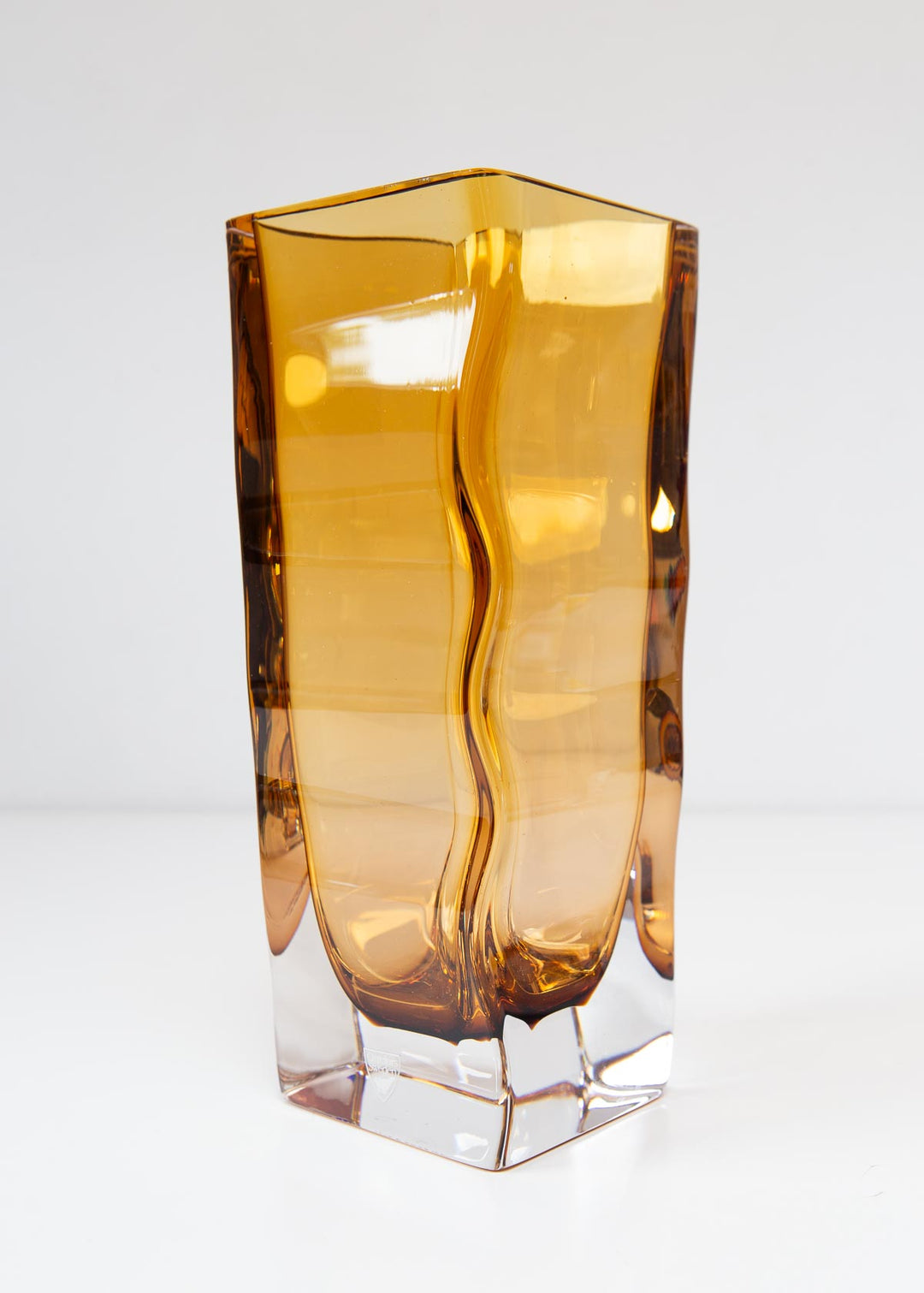 Juego de 4 jarrones cristal sueco Orrefors (23 cm)