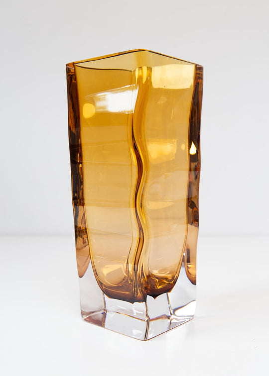 Juego de 4 jarrones cristal sueco Orrefors (23 cm)
