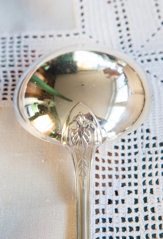 Gran cubertería francesa "metal argenté PARA 12 ERCUIS EMPIRE c. 1930/40 (61 PIEZAS)