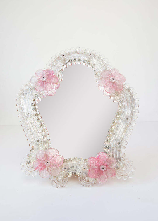 espejo murano vintage cristal