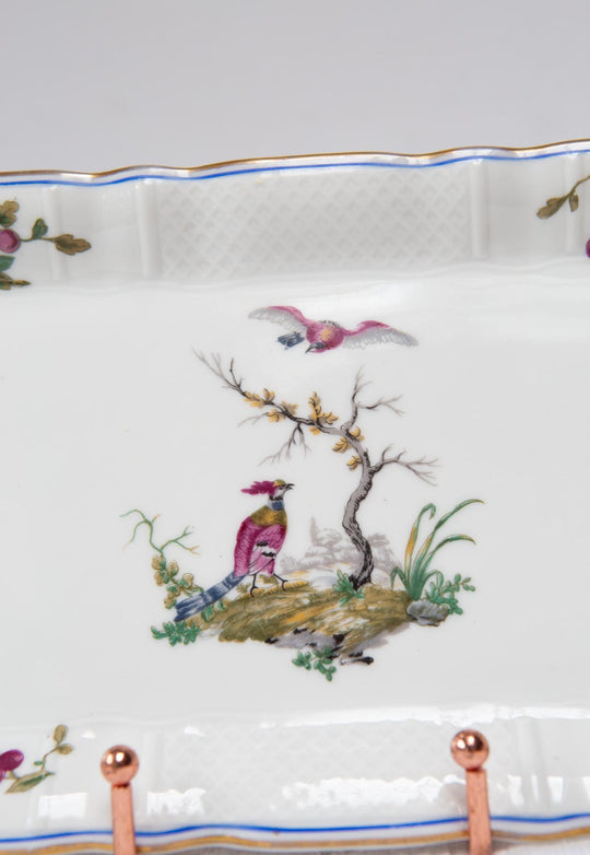 Antigua fuente porcelana Limoges Bernardaud (40,5*16 cm)
