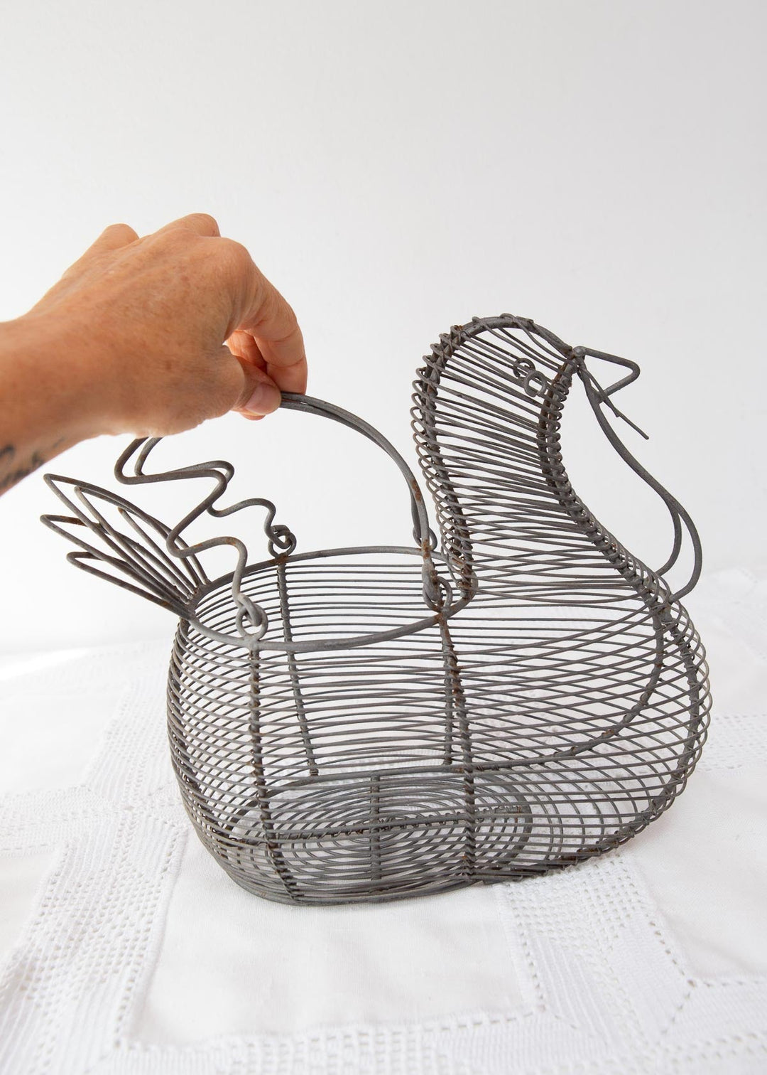 cesta para huevos francesa
