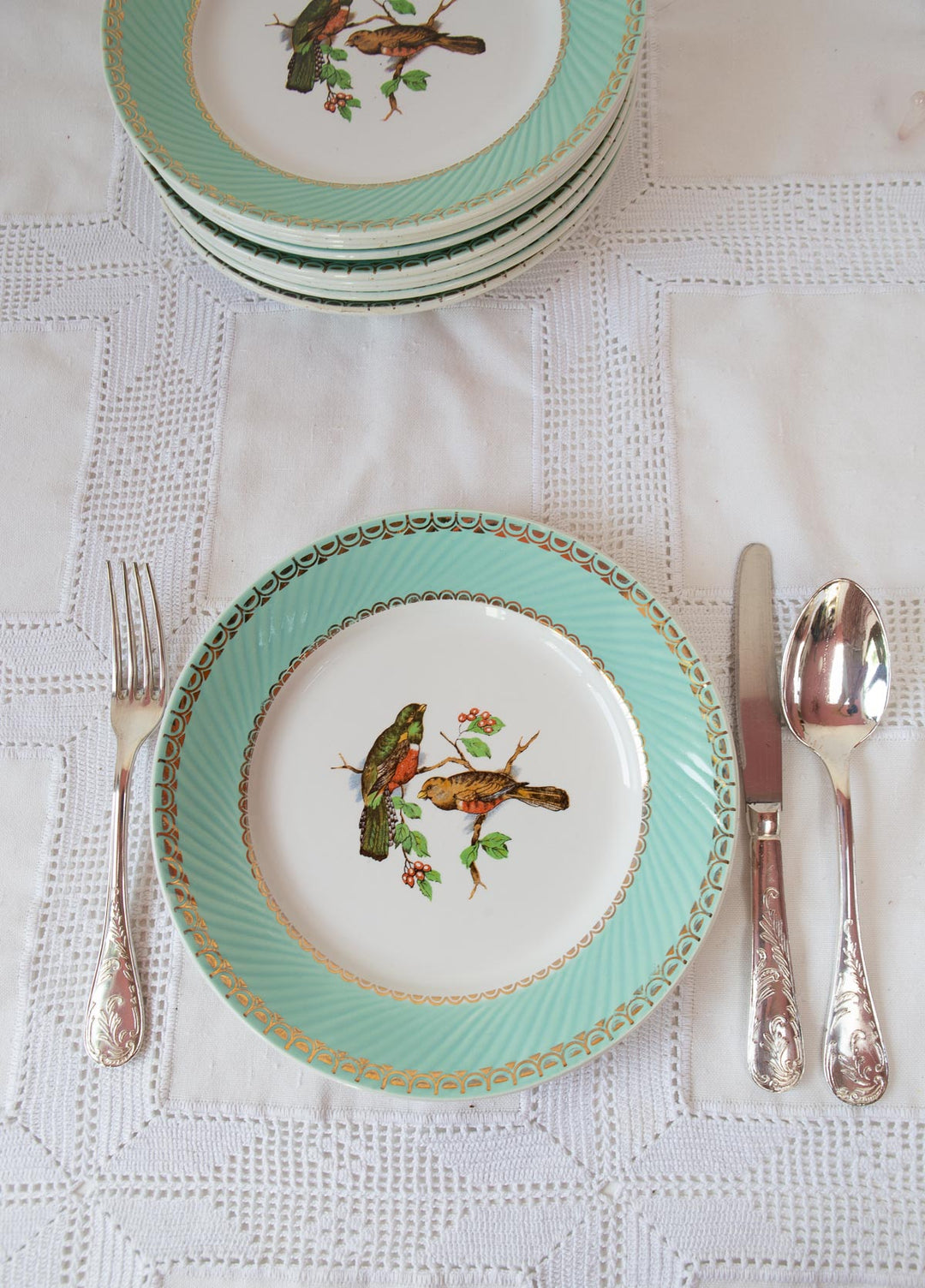 Cubertería de MESA francesa PARA 12 c. 1970 (48 PIEZAS)