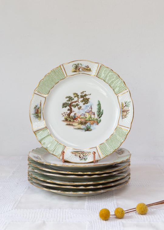 platos llanos bernardaud limoges