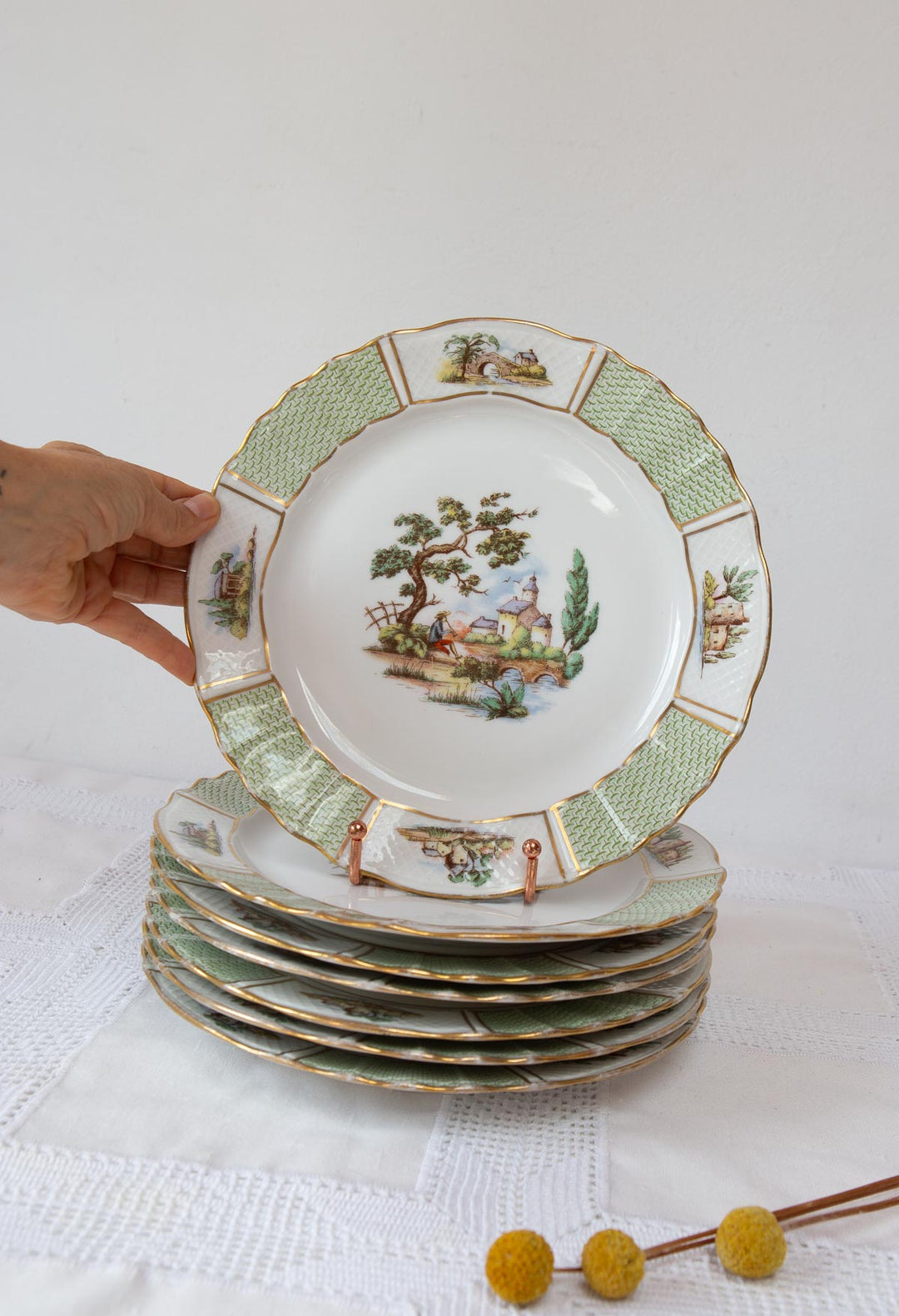 platos llanos bernardaud limoges