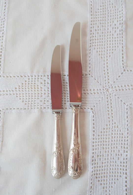 Juego 12 cuchillos ENTRANTES François Frionnet estilo Louis XV c. 1930-40s