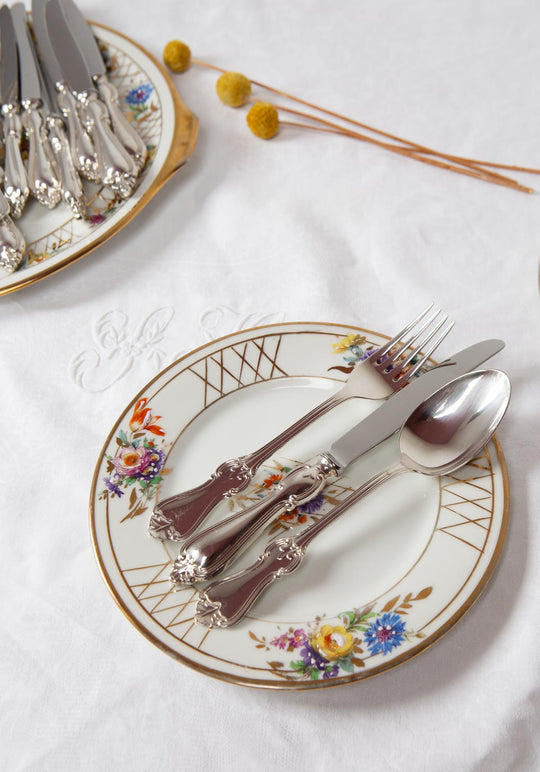 Juego cubiertos entrantes | postre GAB suecos para 8 (24 PIEZAS)