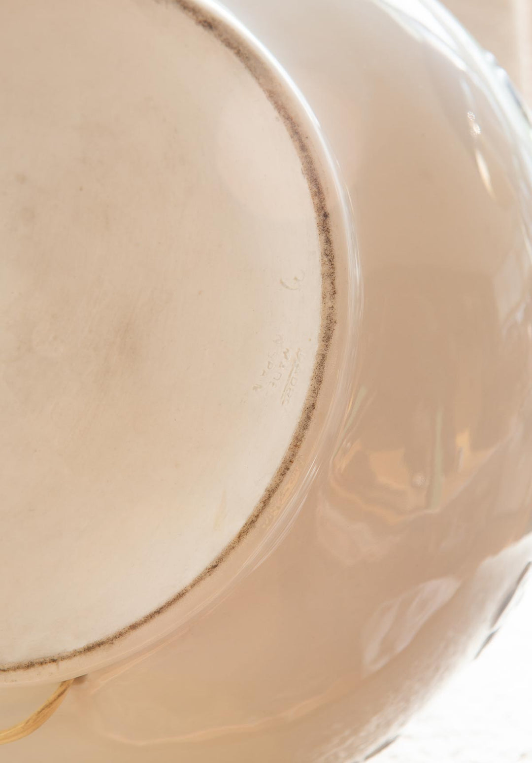 lámpara mesa porcelana lladró flores vintage table lamp