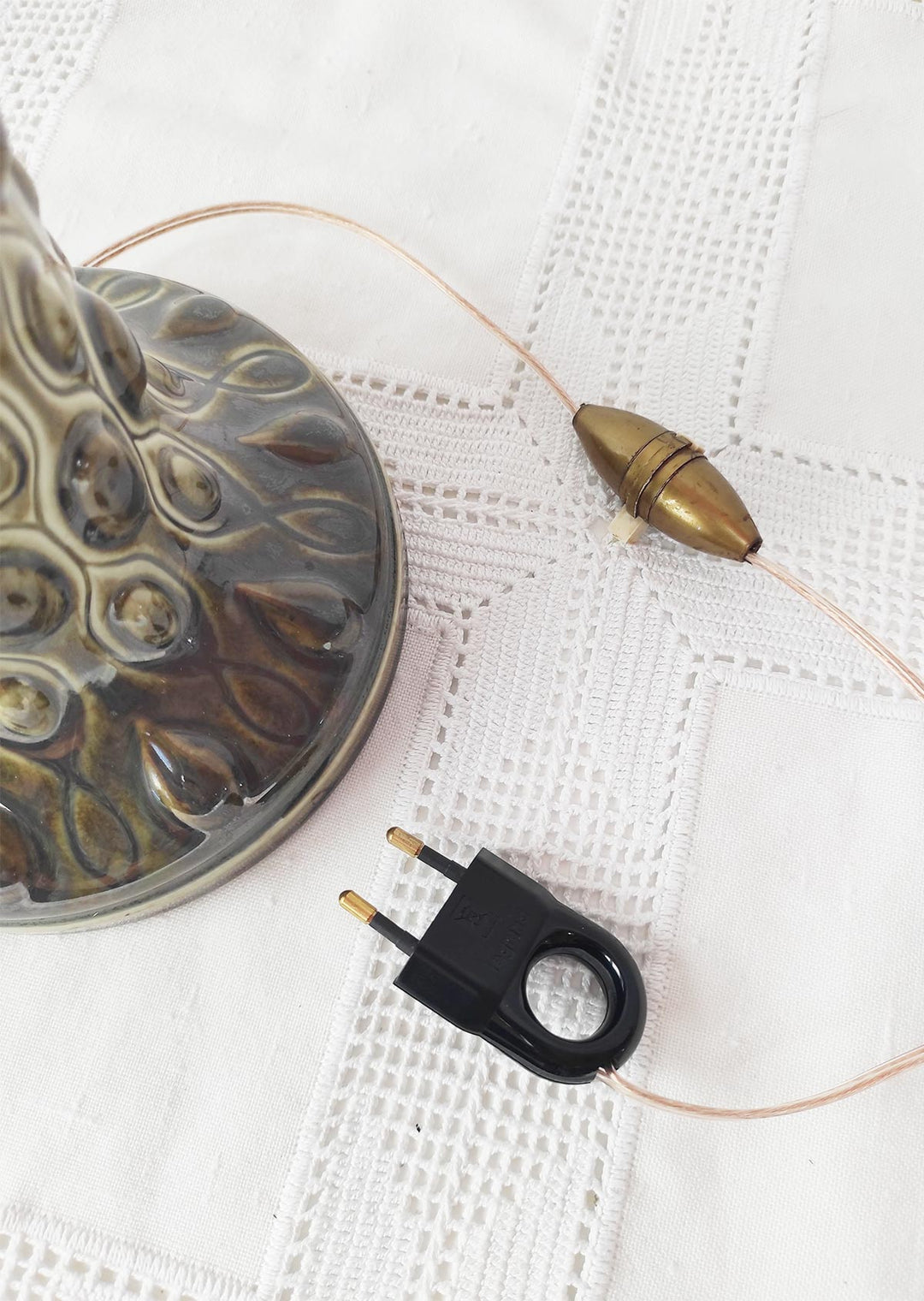 Lámpara de mesa porcelana NAO de Lladró c. 1970