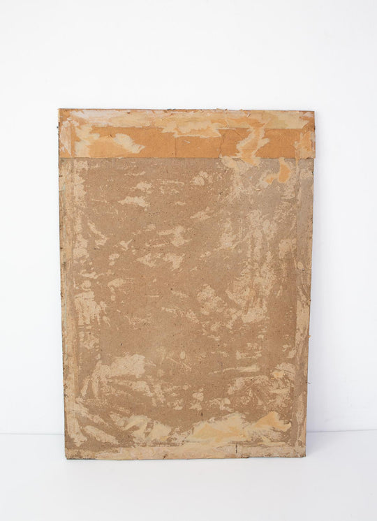 Retrato femenino al pastel francés año 1948 Fanny Billoud (72*51 cm)