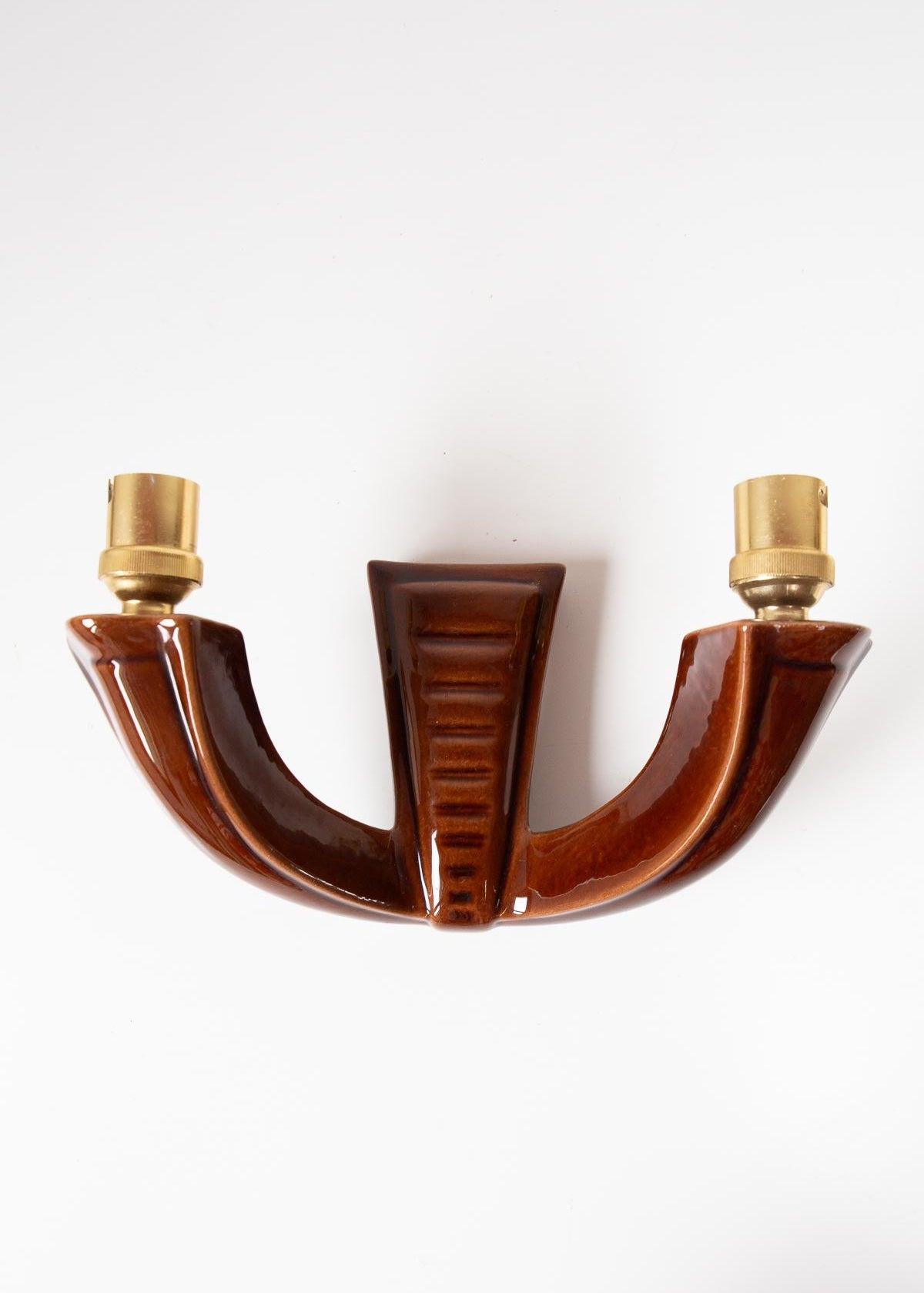 aplique frances loza granate vintage