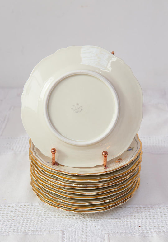 platos hackefors porcelana sueca vintage vajilla