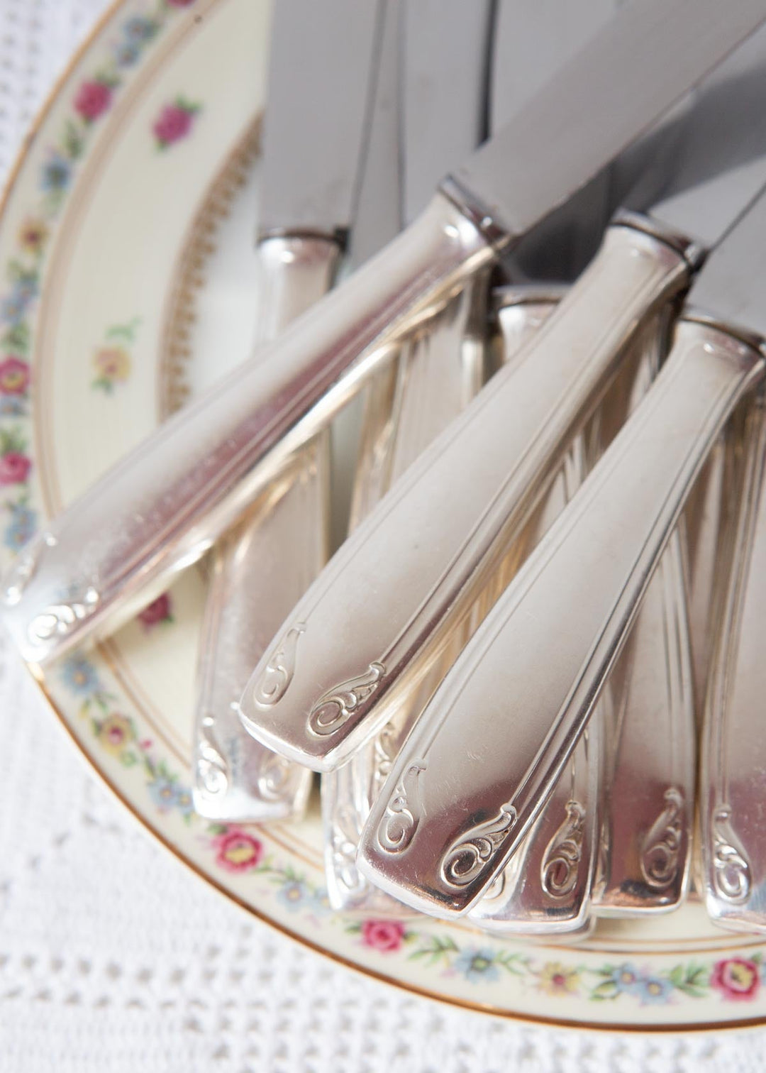 juego cuchillos mesa antiguos franceses françois frionnet