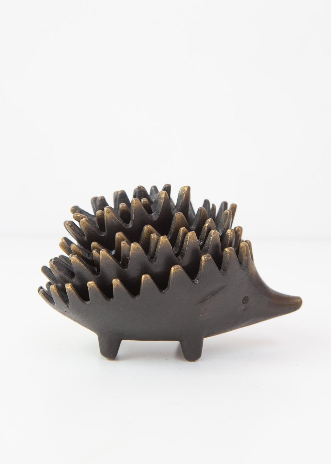 erizos walter bosse hedgehogs brass vintage