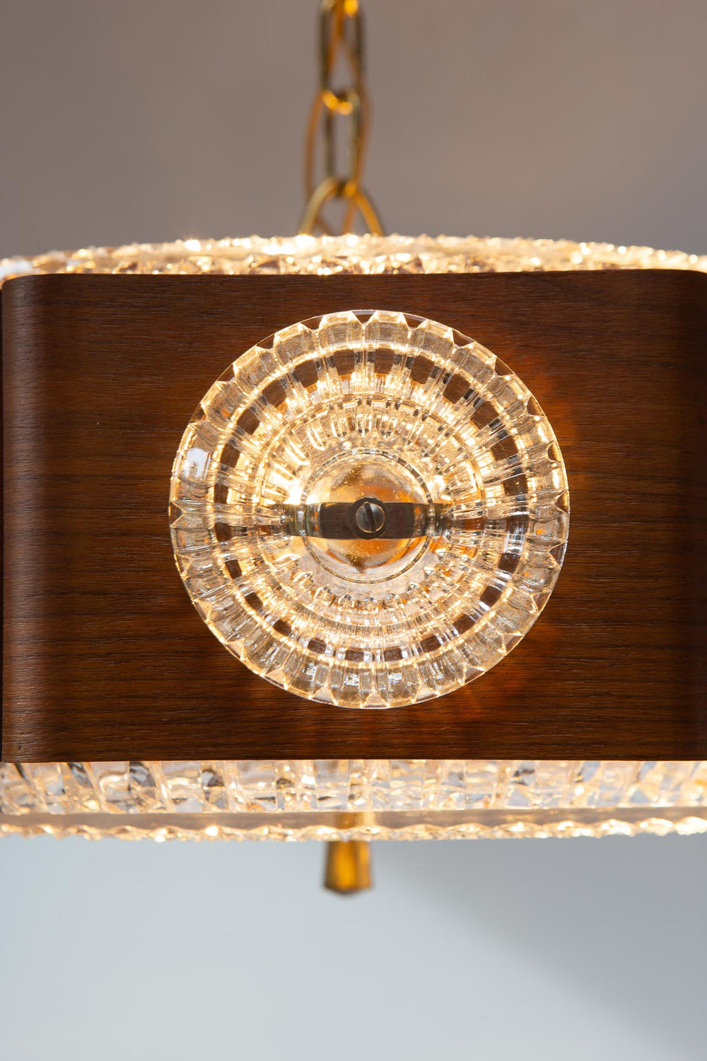 lampara techo orrefors sueca vintage