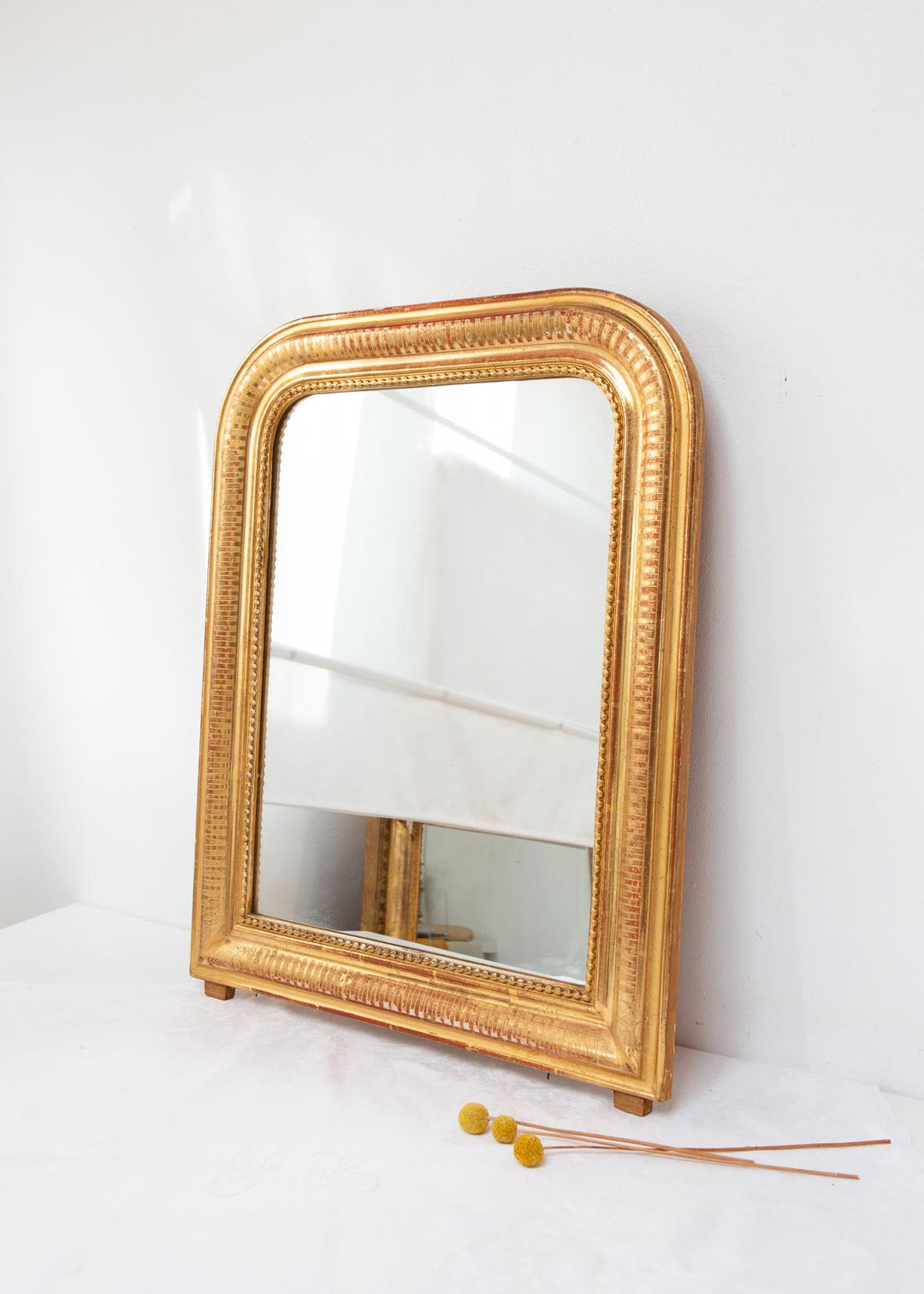 espejo dorado oro fino frances antiguo luis felipe louis philippe