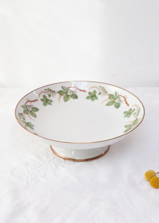 Frutero porcelana sueca Hackefors "Vinranka" 1970s