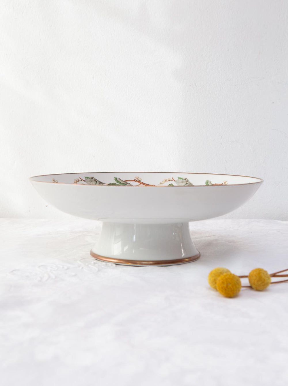 Frutero porcelana sueca Hackefors "Vinranka" 1970s