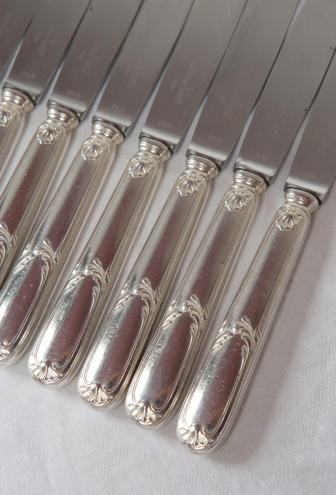 Juego cuchillos MESA y ENTRANTES franceses Ravinet d'Enfert para 10 (21 PIEZAS)