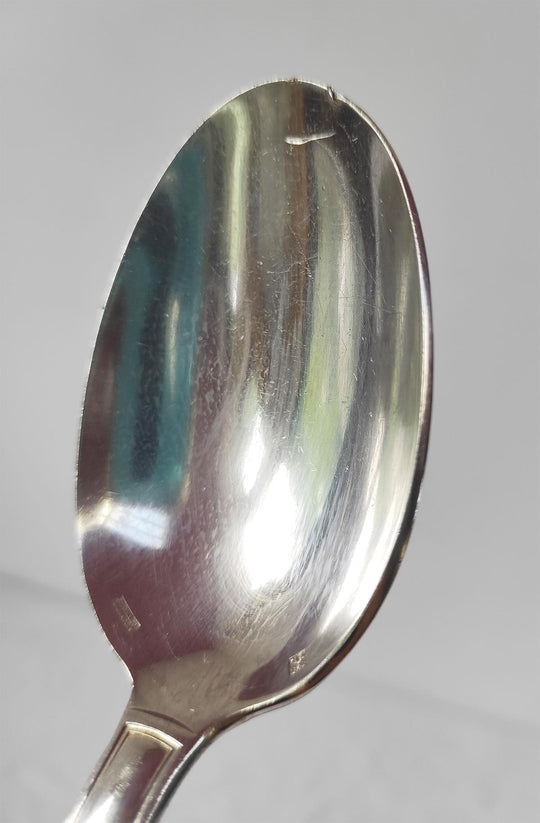 Antigua CUBERTERÍA PARA 12 francesa François Frionnet iniciales A.R. (61 PIEZAS)