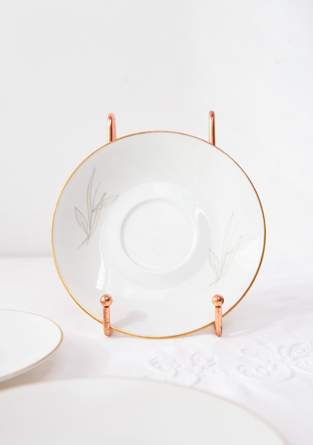 Platillos sueltos porcelana Rosenthal Raymond Loewy Form 2000 c. 1950s (x UNIDAD)