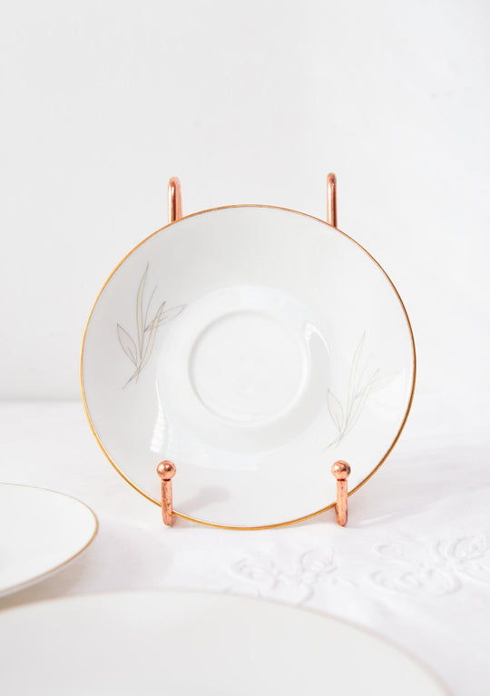 Platillos sueltos porcelana Rosenthal Raymond Loewy Form 2000 c. 1950s (x UNIDAD)