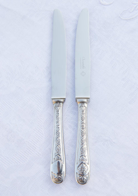 Juego 11 cuchillos ENTRANTES | POSTRE Villeroy Christofle c. 1960s