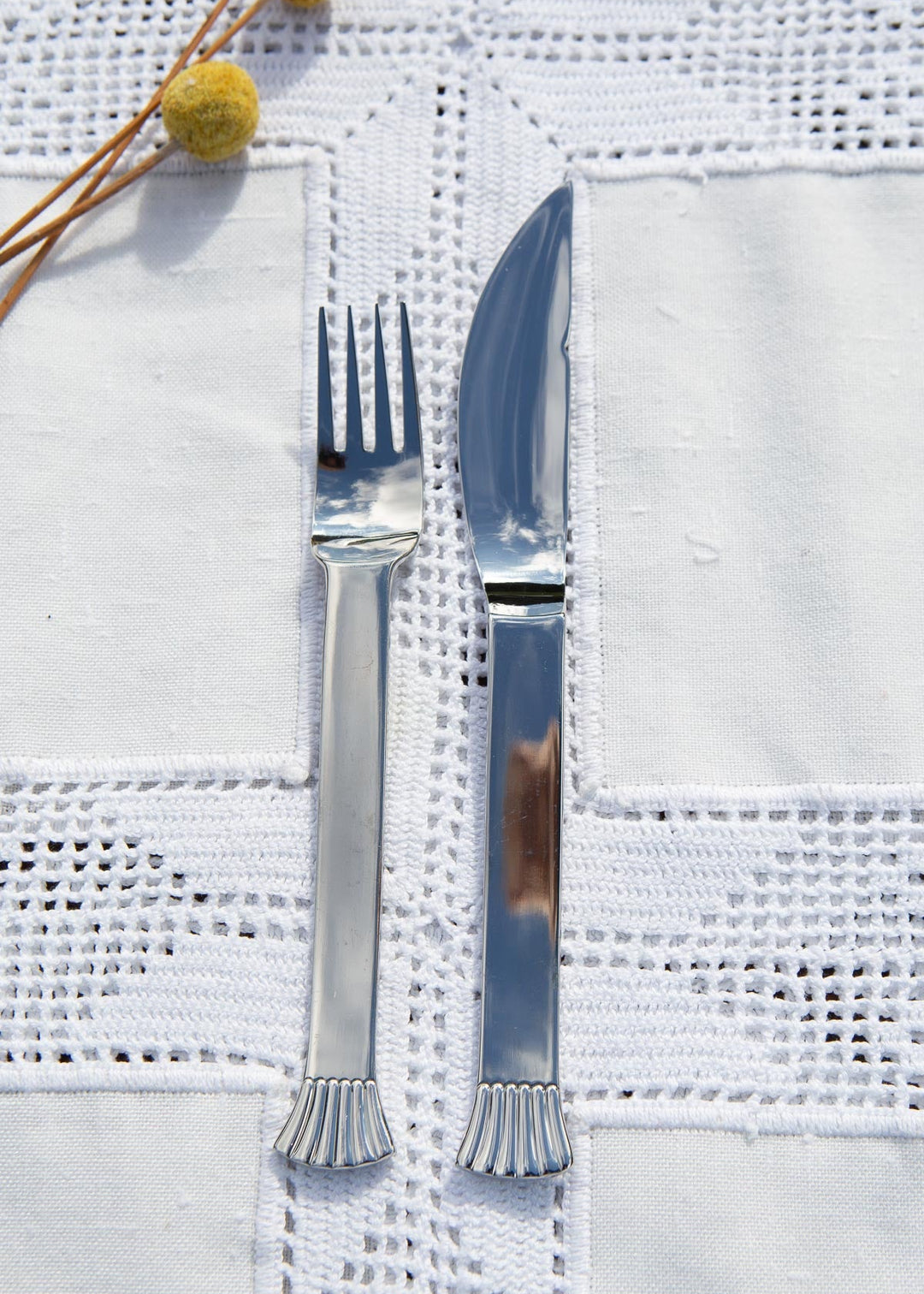 gense sea shell cubiertos flatware