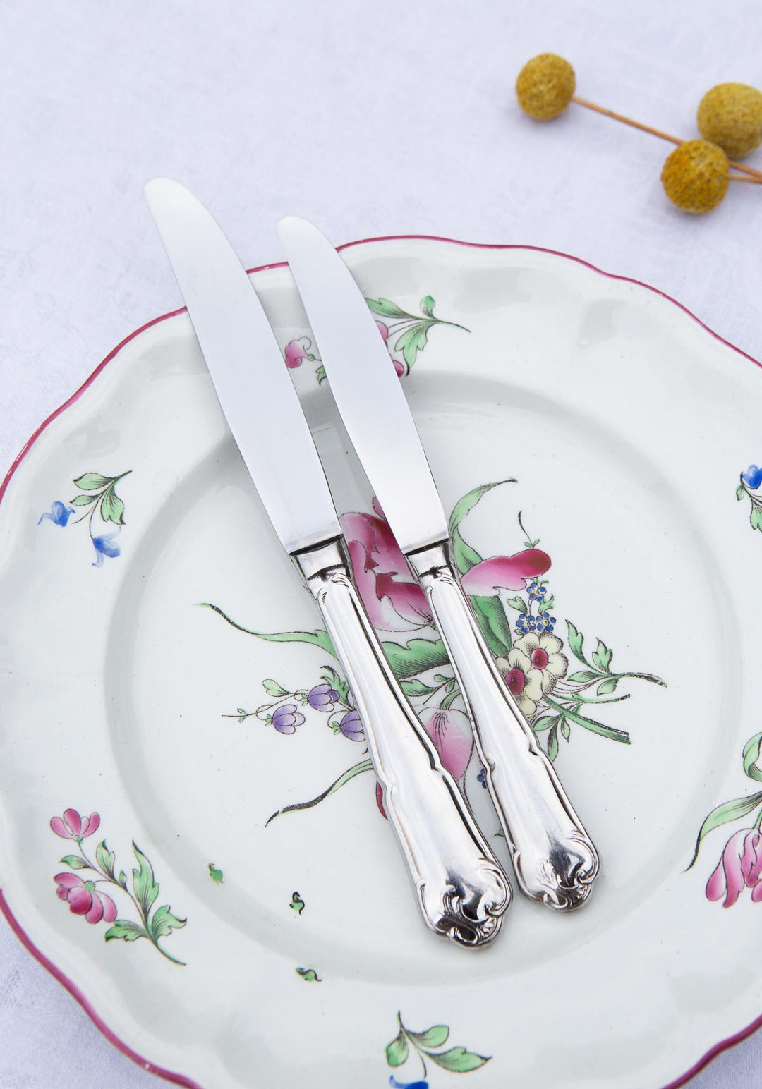 Juego de cuchillos ACERO INOX franceses MESA y POSTRE para 6 (12 PIEZAS)