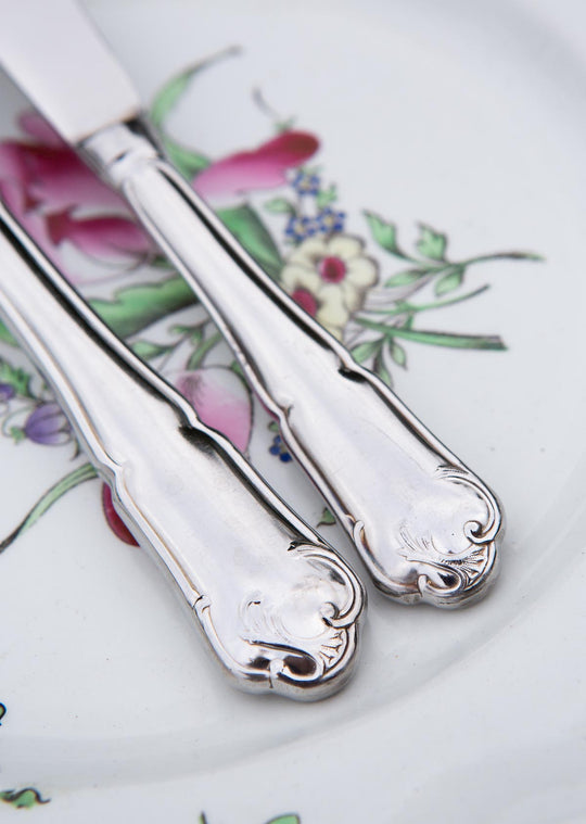 Juego de cuchillos ACERO INOX franceses MESA y POSTRE para 6 (12 PIEZAS)