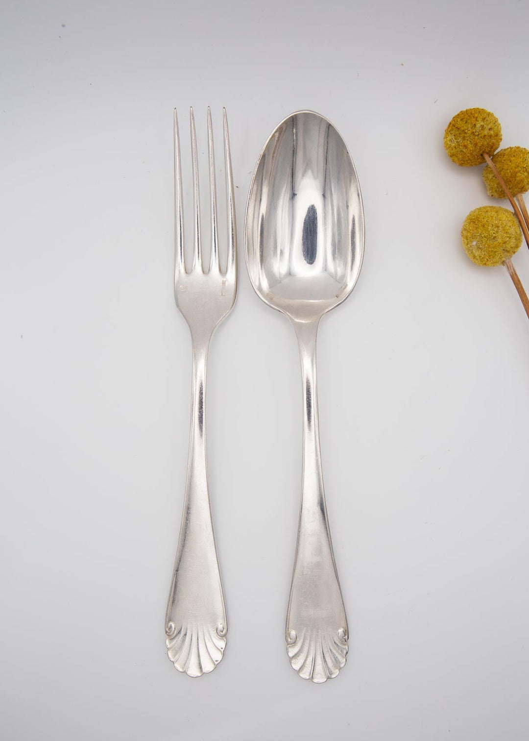 cubertería francesa christofle coquille