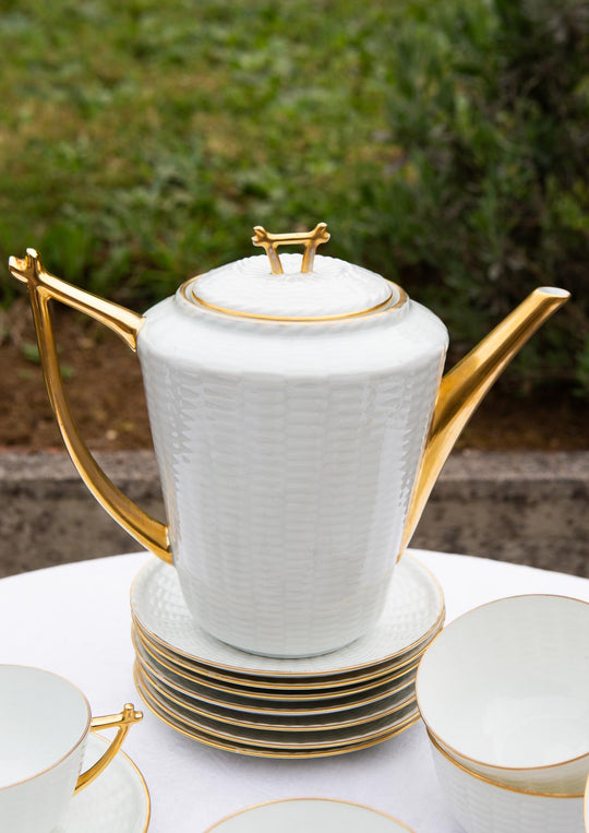 Juego de té PARA 10 porcelana Limoges Charles Field HAVILAND (21 PIEZAS)
