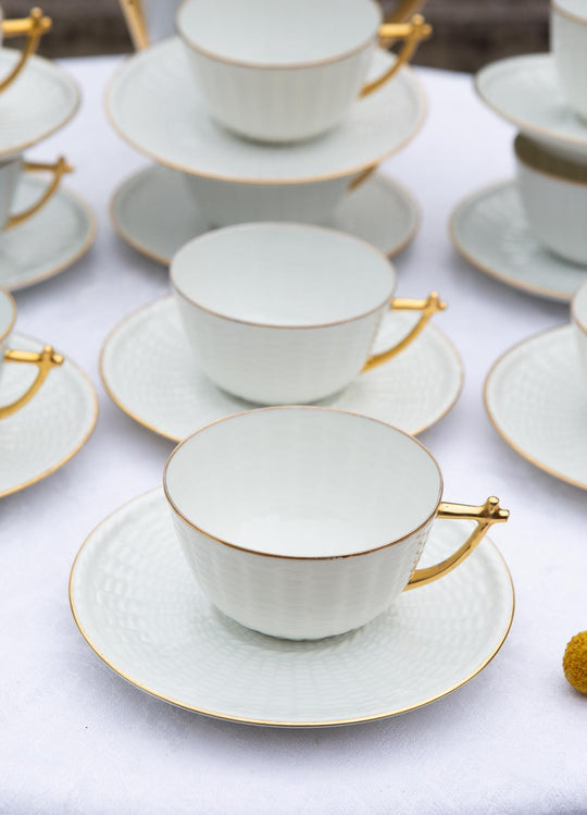 Juego de té PARA 10 porcelana Limoges Charles Field HAVILAND (21 PIEZAS)