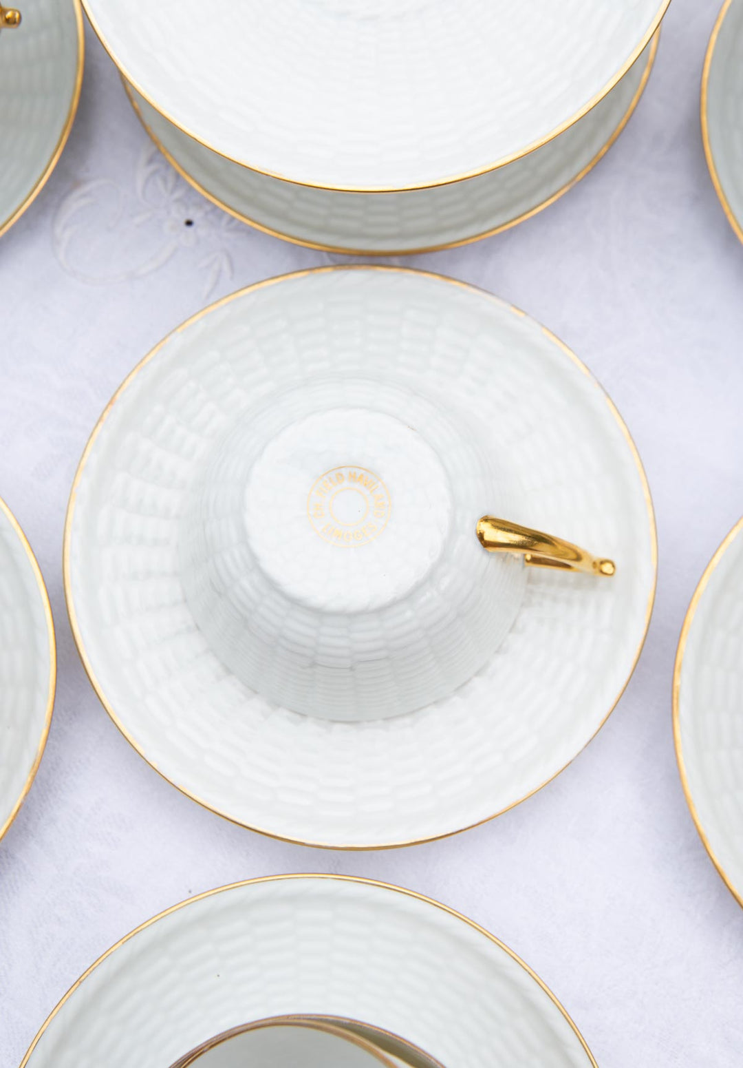 Juego de té PARA 10 porcelana Limoges Charles Field HAVILAND (21 PIEZAS)