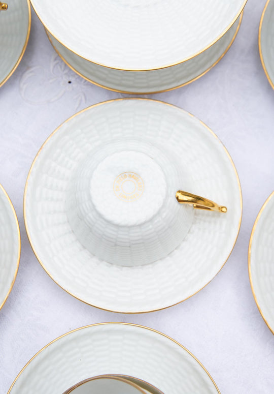 Juego de té PARA 10 porcelana Limoges Charles Field HAVILAND (21 PIEZAS)