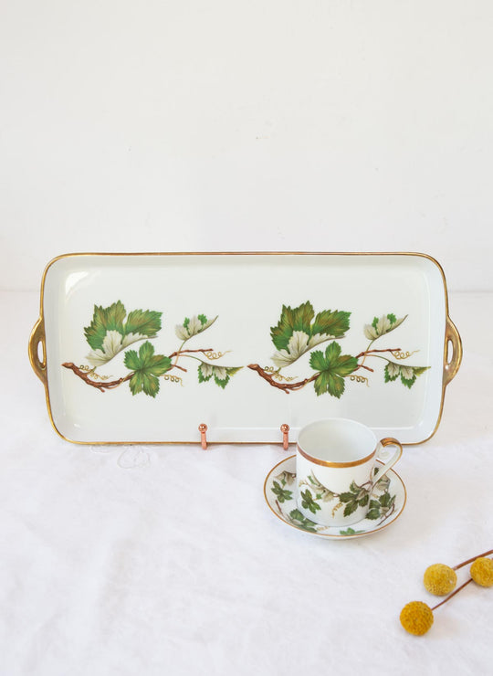 Fuentes en porcelana sueca Hackefors Vinranka C. 1970 (x UNIDAD)