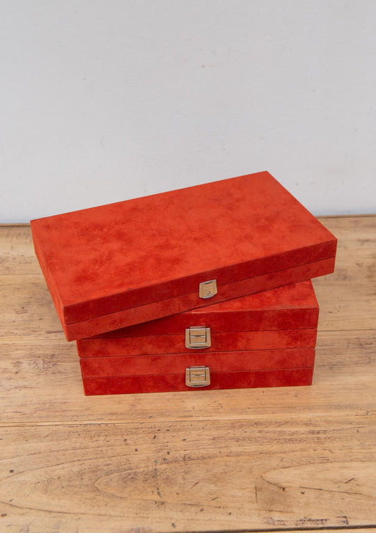 Juego 12 cuchillos MESA Alfenide Christofle Pompadour en estuche